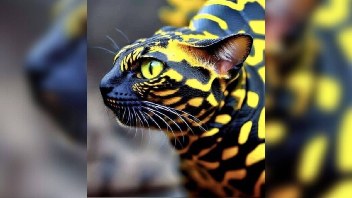 Amazon Snake Cat